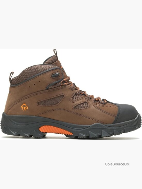 Steel Toe Mid Height Work Boot Lace-Up Leather Men\'s Boots main image 7